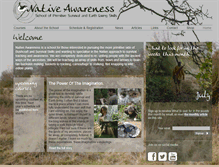 Tablet Screenshot of nativeawareness.co.uk